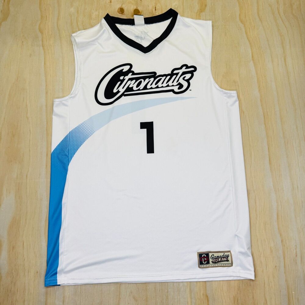 USED LG UCF Knights Gameday Greats Citronauts Space Game White #1 2023 Jersey